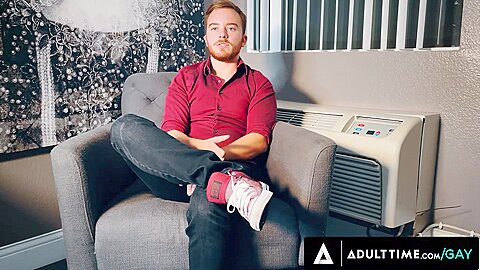 HETEROFLEXIBLE - FTM Luke Hudson Has His Pussy Devoured & Assfucks Bear Micah Martinez With Strap-On