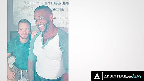HETEROFLEXIBLE - FTM Luke Hudson Has His Pussy Devoured & Assfucks Bear Micah Martinez With Strap-On