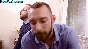 Hairy Gay Rimmed And Bareback Fucked At Home By Top Bf