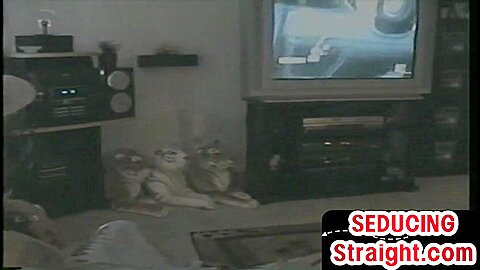 Hairy straight fellow barebacked by DILF in private video