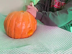 Harry Fucks Jen With An Uncircumcised Dick On Halloween Nigh