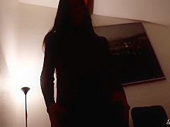 He Smells And Licks My Feet Until I Decide To Make Him Cum - Daizymanola