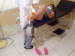 Homemade Porn Checks His Patient He Gets Excited And Makes Her Fall In Love So He Can Fuck Her