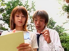 Horny Japanese slut Akiho Yoshizawa in Hottest Fingering, Doggy Style JAV clip