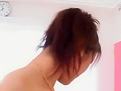 Hottest Japanese model Kaori Amai in Exotic Blowjob, Doggy Style JAV movie