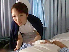 Hottest Japanese slut Aya Sakuraba, Yuri Aine, Yu Kawakami in Exotic Nurse JAV movie