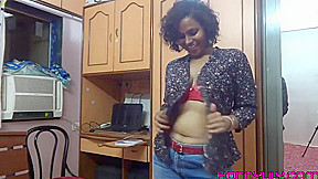 In Her Indian Shorts Full Stripping Show - Indian Bhabhi, Lily Singh And Horny Lily