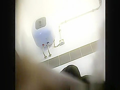 Italian women caught in public toilet