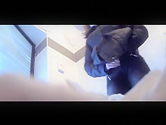 Italian women caught in public toilet