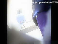 Italian women caught in public toilet