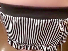 JAV body check striptease with curvy amateur Subtitled