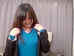 JAV body check striptease with curvy amateur Subtitled