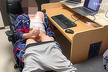 Japanese Man Masturbation