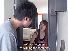 Japanese Panties Thief Caught By Freshly Showered Gyaru