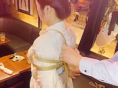 Japanese Woman Tried Shibari