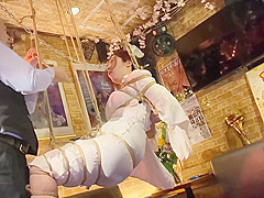 Japanese Woman Tried Shibari