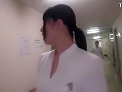 Japanese hospital nurse fucks 6