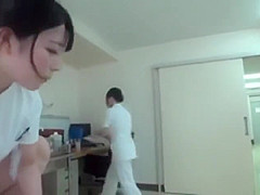 Japanese hospital nurse fucks 6