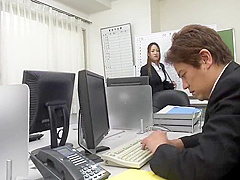 Kanna Kitayama - Stay Alone With Pretty Slut Boss In Office