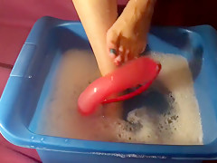 Late night hot water bad ballons punished
