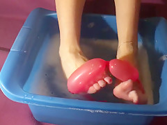 Late night hot water bad ballons punished