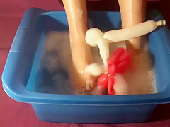 Late night hot water bad ballons punished