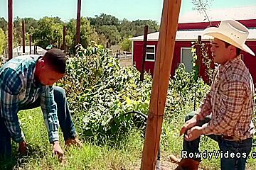 Latin Cowboy Gay Anal Fuck Black Guy At The Conversion Camp 6 Min With Andrew Miller