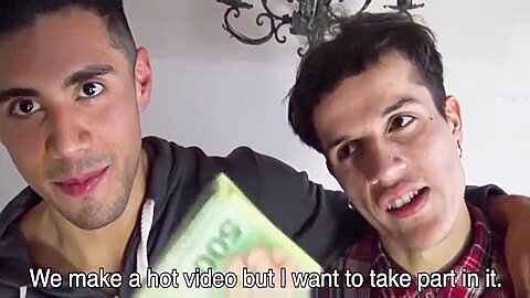 Latino Twink And Jock Boyfriends Get Paid To Have Threesome With Filmmaker POV