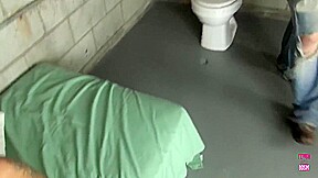 Locked Up In A Cage The Naughty Blonde In High Heels Fucks Like A Pro