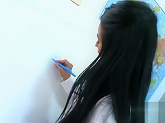 Lovable is teased and banged by her senior schoolt