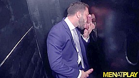 MENATPLAY Bearded Hector De Silva Anal Fucks Hung Bottom