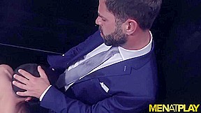 MENATPLAY Bearded Hector De Silva Anal Fucks Hung Bottom