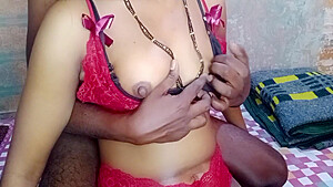 Mangalsutra-wearing Step sister-in-law Was Fucked By Wearing Red Blouse