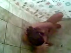 Masturbation in the bathroom