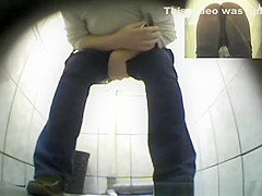 Mature woman caught by two peeing