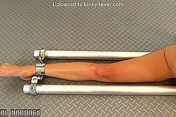Mb364 Crystl Ballet Dancer Locked In Full Split