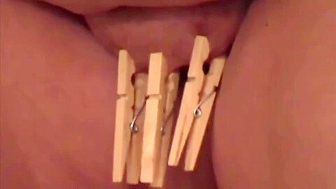 Mistress Danielle Subjects Busty Honeys Huge Tits Peg Punishment