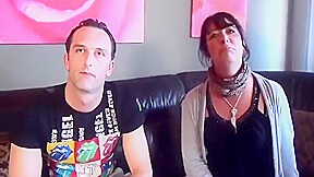 Moni & Thorsten Fucks On The Sofa