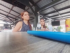 My Boyfriend Invites A Friend To Have A Beer With Us To Warm Up