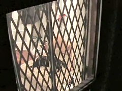 My naughty neighbor window closeups of masturbation