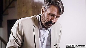 My stepdad want to watch me get pussy licked by his student 18+