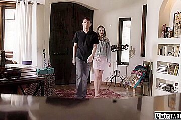 New Foster teen 18+ Sucking And Rides Step daddy - Kyler Quinn