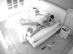 Nice couple caught on bedroom camera