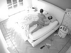 Nice couple caught on bedroom camera