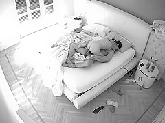 Nice couple caught on bedroom camera