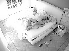 Nice couple caught on bedroom camera
