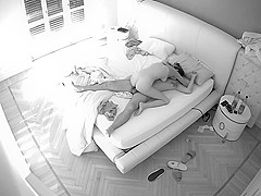 Nice couple caught on bedroom camera