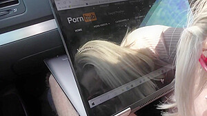 Nz Milf Slut Gives Master A Blowjob In The Car Parked On A Busy Road In Peak Traffic Time Trailer