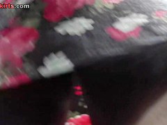One of the sexiest bus upskirts
