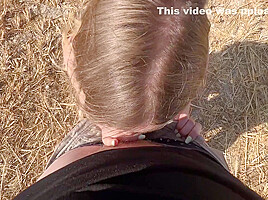 Outdoor Fuck With Facial Cumshot